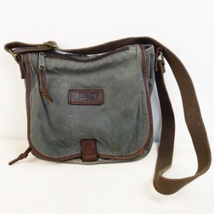 DULUTH TRADING CO. Canvas Messenger crossbody bag